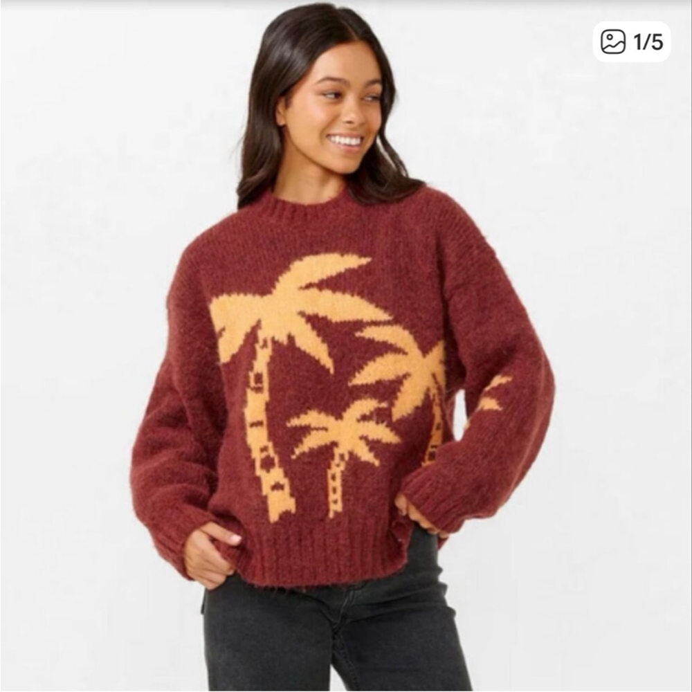 Rip Curl Beach party Sweater, Sz L